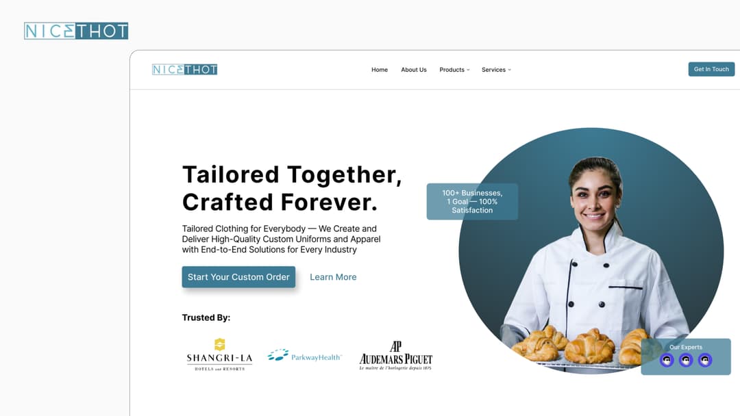 Simplifying Digital Touchpoints for a Singapore Clothing Manufacturer and Its Customer